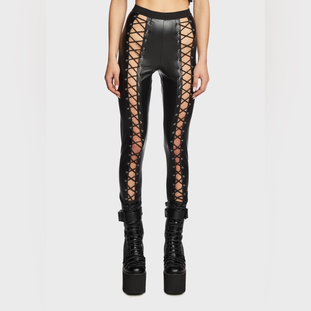 NWOT Current Mood Nancy Corset Leggings